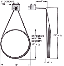 OT Over the Side Immersion Heater