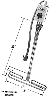 Sink Sanitizer Immersion Heater